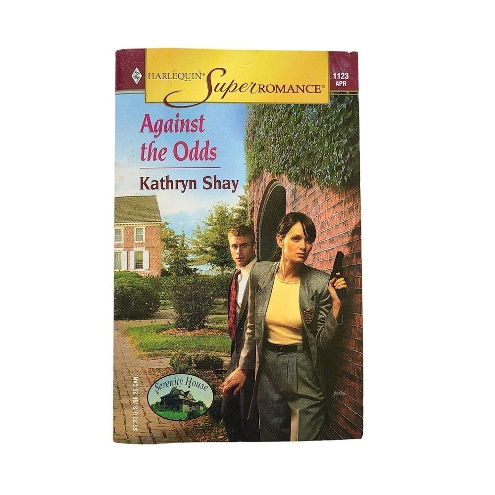 5/$15 Harlequin Super Romance Book Against the Odds Shay 1123 04/2003 Serenity